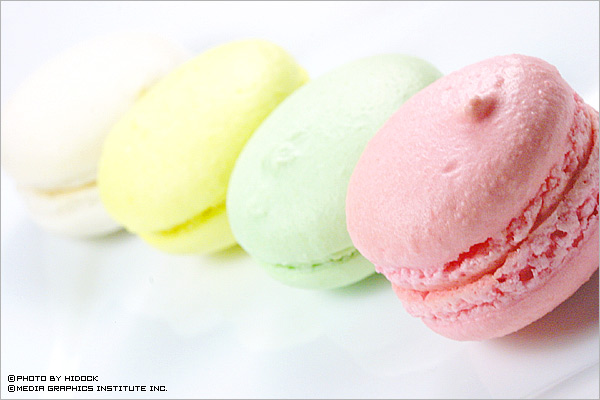 スイーツ　マカロン写真